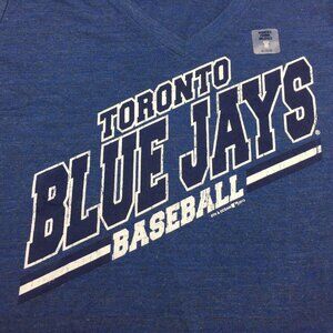 5th & Ocean Women's Toronto Blue Jays Baseball MLB Blue T-shirt Size XXL 2XL